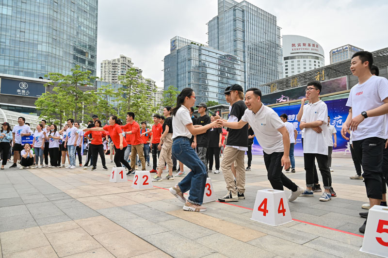 粤海街道总工会五一职工趣味运动会活动掠影,华美,华美盛业,华美实业,华美钢铁,华美控股,深圳华美